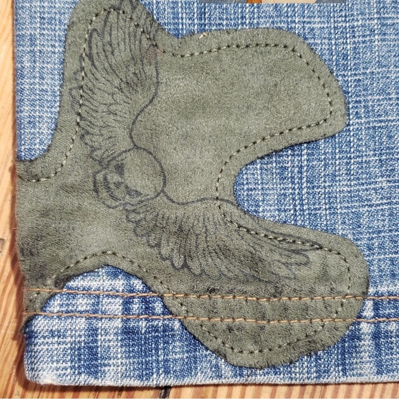 G-Unit Boy's Graphic Camo Straight Blue Denim Jeans - Picture 4 of 5